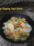Sop Daging Sapi Lobak