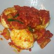 Balado telur kentang