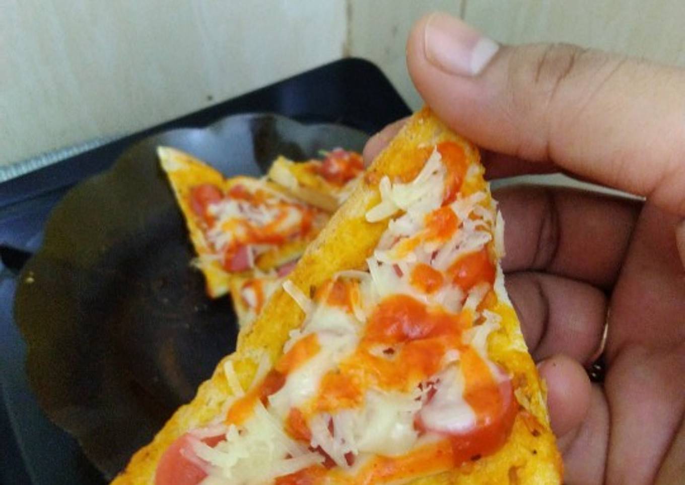 Pizza Roti Tawar