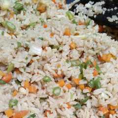 A picture of NASGOR SAYUR ala HONGKONG.