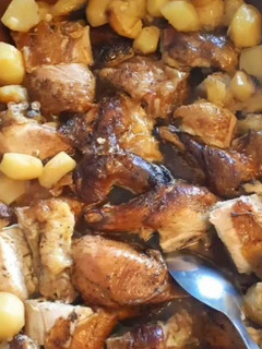 Foto de Frango no forno