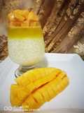 Mango Tapioca jello dessert