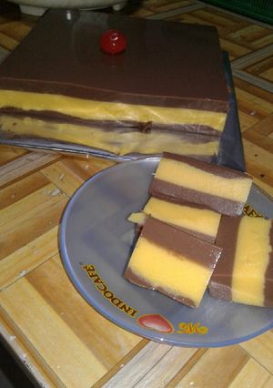 Foto resep Puding brownies