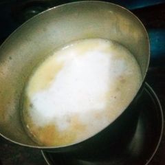 A picture of Masala malai chai.