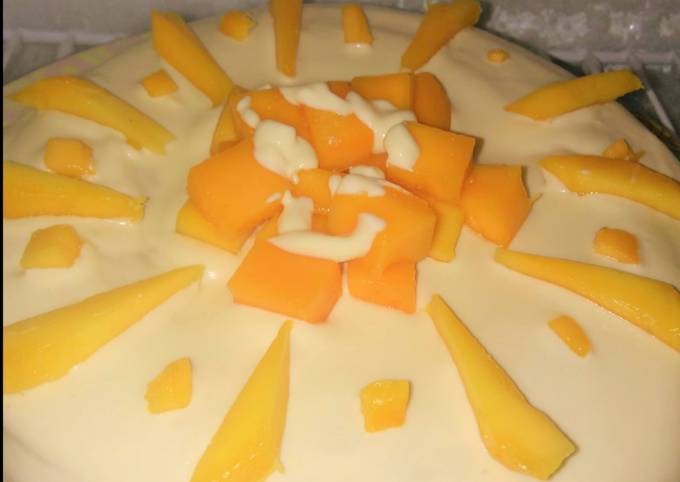 Mango Cake🍰 Recipe without Oven