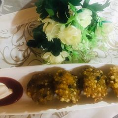 A picture of Sabundaana Cutlets.
