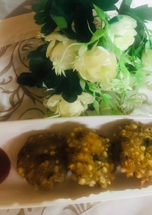A picture of Sabundaana Cutlets.