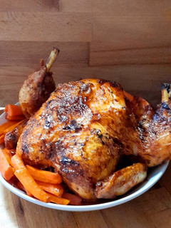 Foto de Frango assado na airfryer