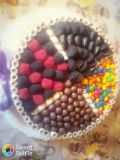 Una foto de Torta de golosinas
