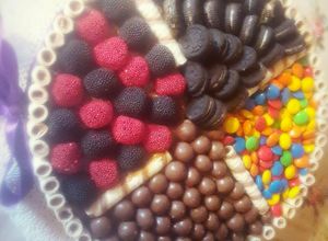 Una foto de Torta de golosinas