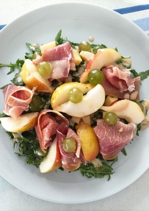 Une photo de Salade automnale