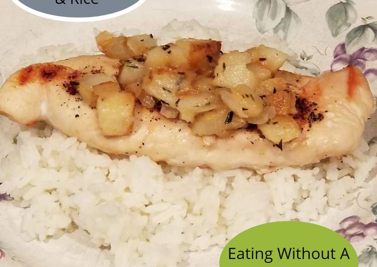 Recipe: Tasty Pear Chicken & Rice