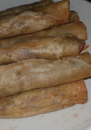 A picture of Spring rolls wrappers.