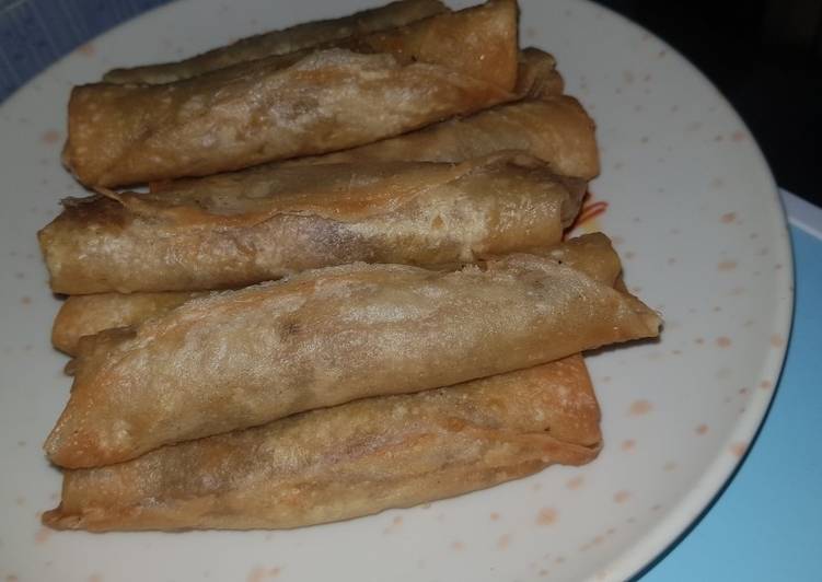 Recipe of Ultimate Spring rolls wrappers