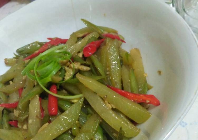 Resep Tumis labu siam yang simpel