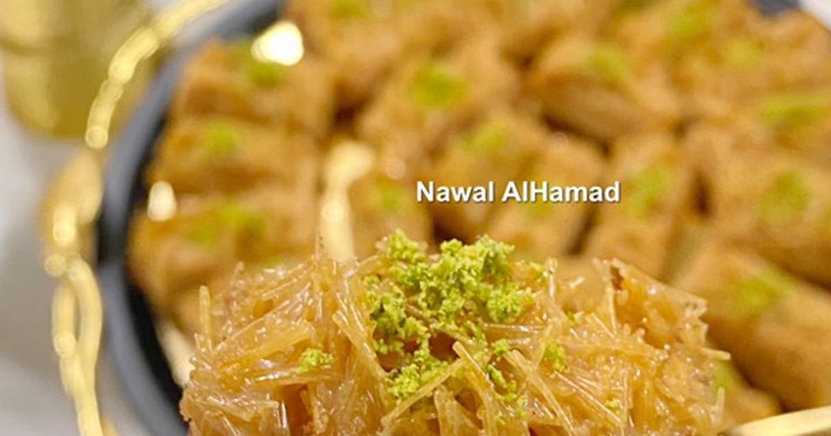 طريقة عمل طريقة عمل حلى الشعيريه بالبسكويت - 198 وصفة سهلة وسريعة - كوكباد