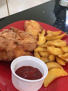صورة لوصفة دجاج كرسبي المقرمش والسريع 🍗👌🏻