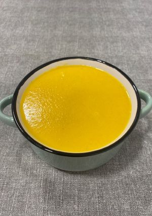 Una foto de Crema de calabaza al curry (Monsieur Cuisine)