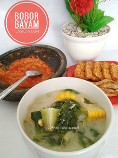 Foto resep Bobor Bayam Labu Siam
