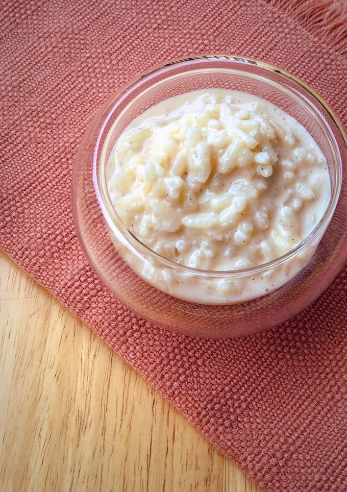 Una foto de Arroz con leche