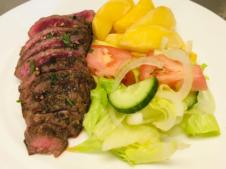 Langkah Gampang Membikin Resep Beef Steak ala chef Turnip yang Menggugah Selera Anti Ribet, Mantap