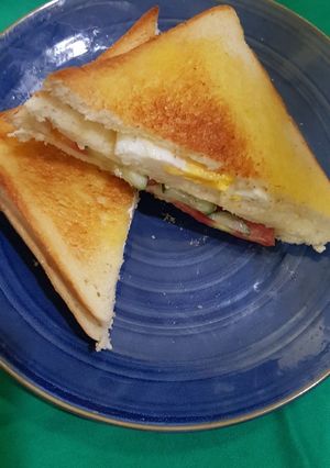 Foto resep Roti Lapis Telur