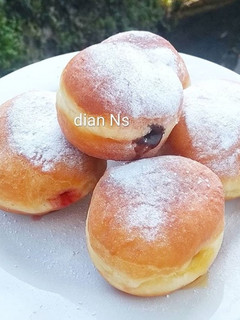 Foto resep Super fluffy donat jam