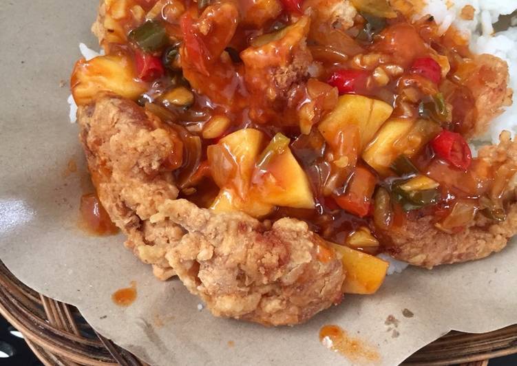 Bumbu meracik Udang Asam Manis / Koloke yang sempurna