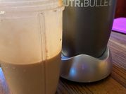 A picture of cocoa powder smoothie