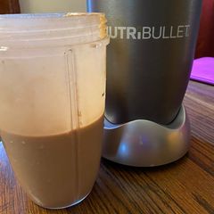 Chocolate Peanut Butter Banana Smoothie A picture of Chocolate Peanut Butter Banana Smoothie.