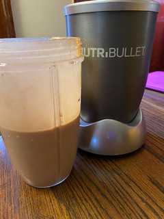 A picture of Chocolate Peanut Butter Banana Smoothie.