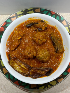 عکسی از دستور شفته بادمجان کاشان 🍆🥩🥫