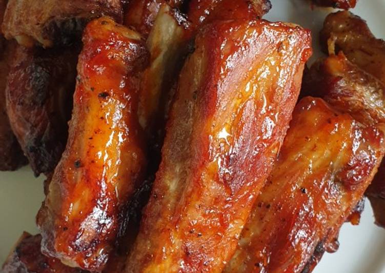 Simple Way to Make Award-winning Barbecue Spare Ribs