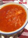 Borsch (sopa ucraniana) vegetariano