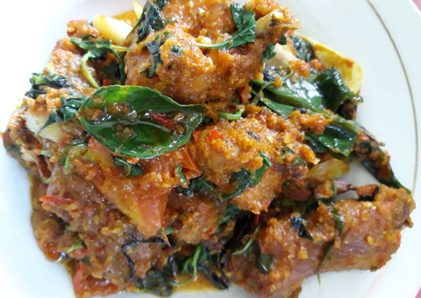 Ayam rica rica kemangi