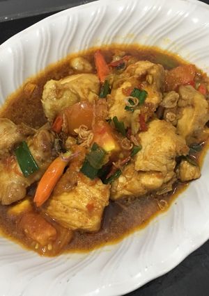 Foto resep Krengsengan ayam- santauco
