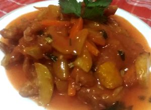 Foto resep Ayam Filled Asam Manis