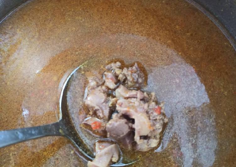 Resep Sayur Jerohan Ayam, Sempurna