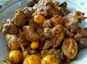 Foto resep Jeroan Ayam Bumbu Kuning