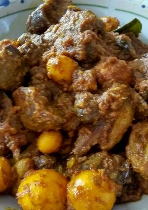 Foto resep Jeroan Ayam Bumbu Kuning