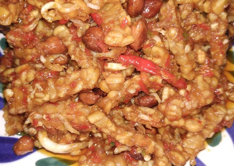 Bumbu Kering tempe kacang teri medan | Cara Buat Kering tempe kacang teri medan Yang Bikin Ngiler