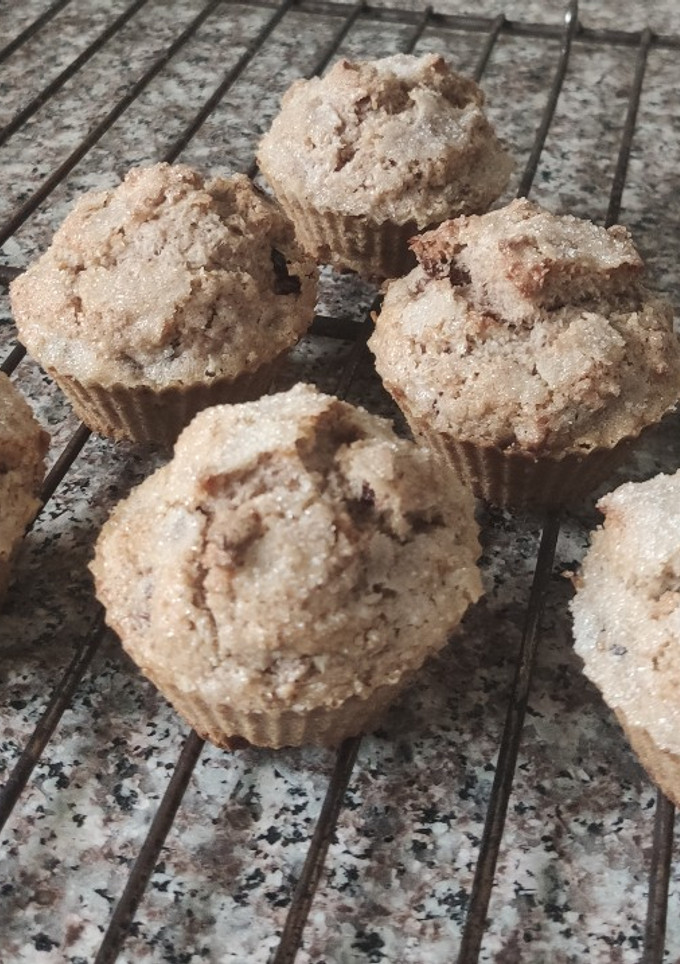 Una foto de Muffins coco y frutos secos