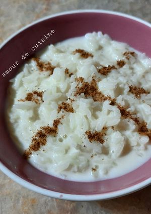 Une photo de Riz au lait à la cannelle 🍚