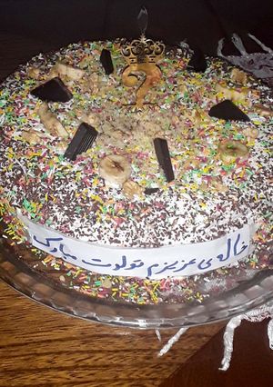 عکسی از دستور کیک تولد خواهرم