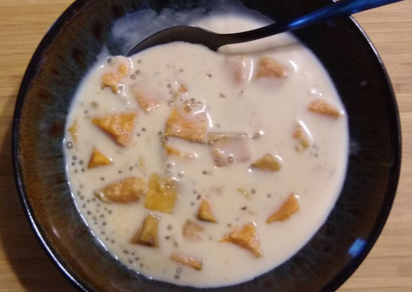 Potato sago dessert