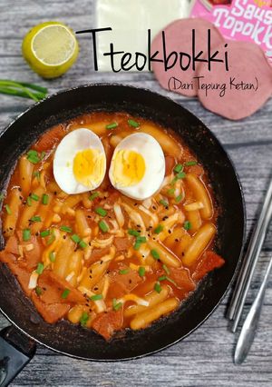 Foto resep Tteokbokki (Tepung Beras Ketan)