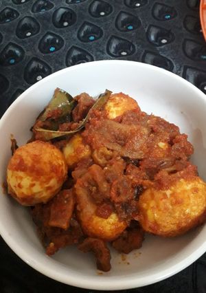 Foto resep Balado telor kerecek (tidak pedas)