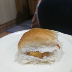 A picture of Street style vada pav.