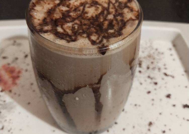 Recipe of Speedy Chocolate milkshake