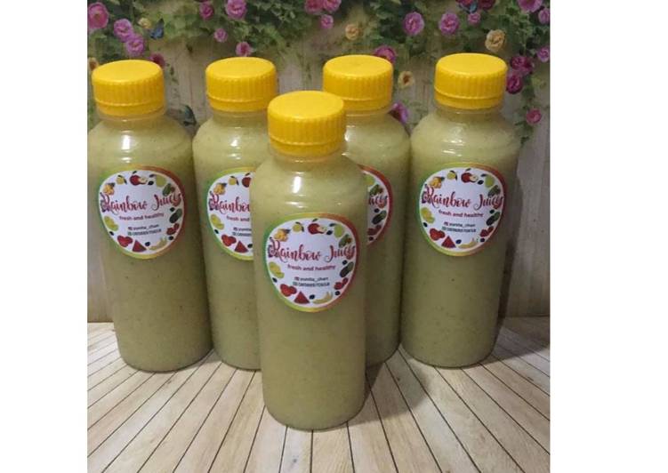 Resep Diet Juice Kiwi Broccoli Jicama Ambarella Orange yang Lezat Sekali